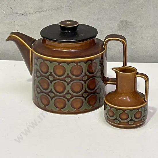 Hornsea Bronte Teapot and Jug
