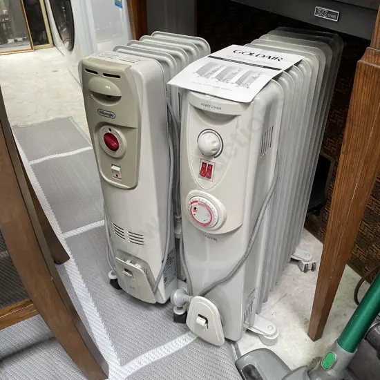 Goldair Column Heater with Delongi Column Heater