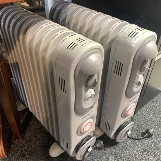 2 x Kent Column Heaters