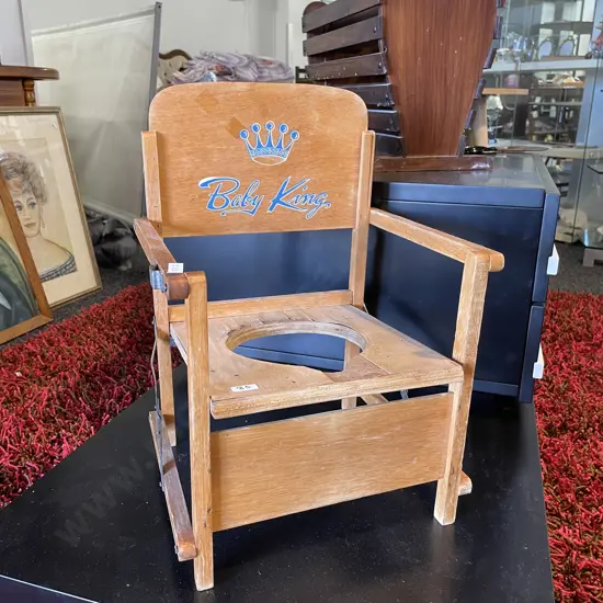VIntage Baby King Childs Potty