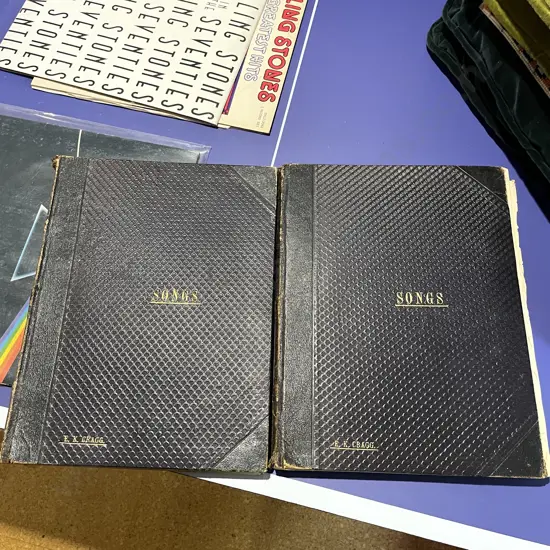 2 x Vintage E.K. Cragg Song Books