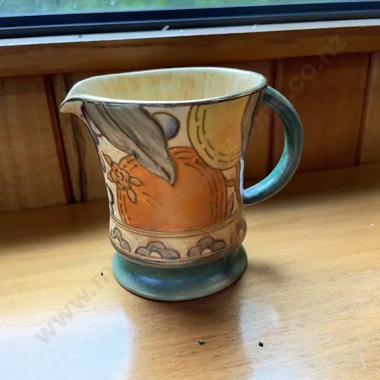 Charlotte Rhead Tubelined Jug, H10cm