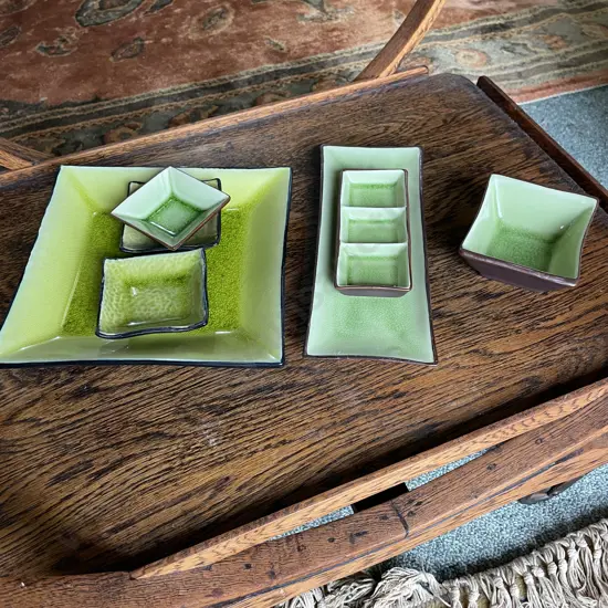 Assorted Glazed Hors D'oeuvres Dishes