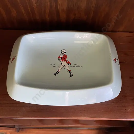 Wade Johnny Walker Teal Dish, 24 x 18cm