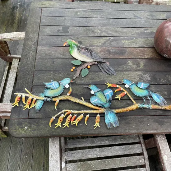 Funky Metal Art Wall Hangings