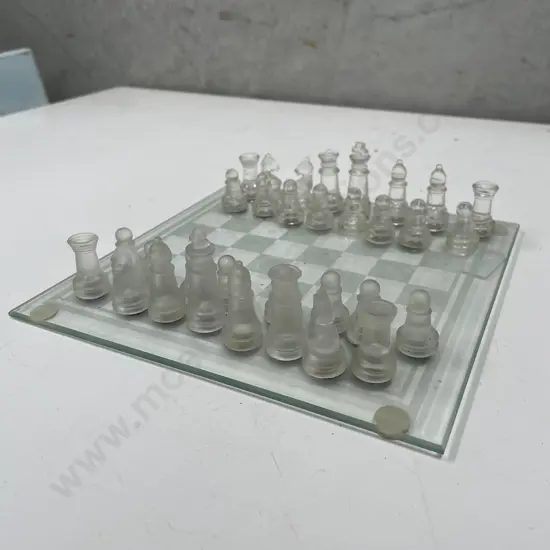 Glass Chess Set