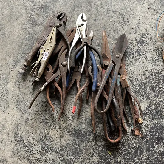 Pliers, Tin Snips, Vice Grips