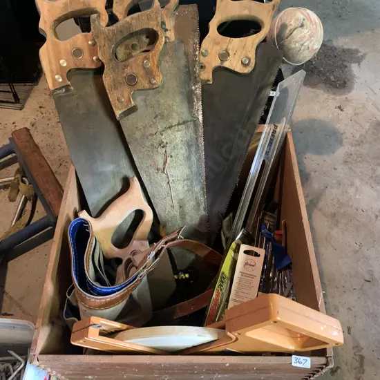 Hand Tools, Builders Apron, measuring tape, drill bits etc