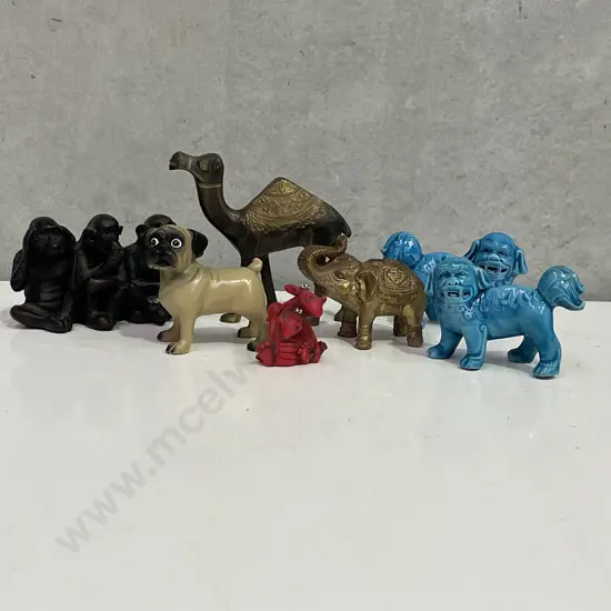Assorted Figurine Ornaments