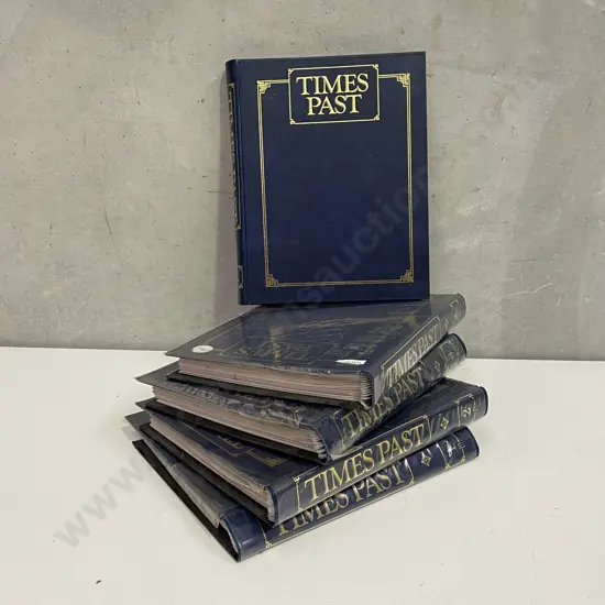 5 Volume Set of Vintage Past Times Magazines