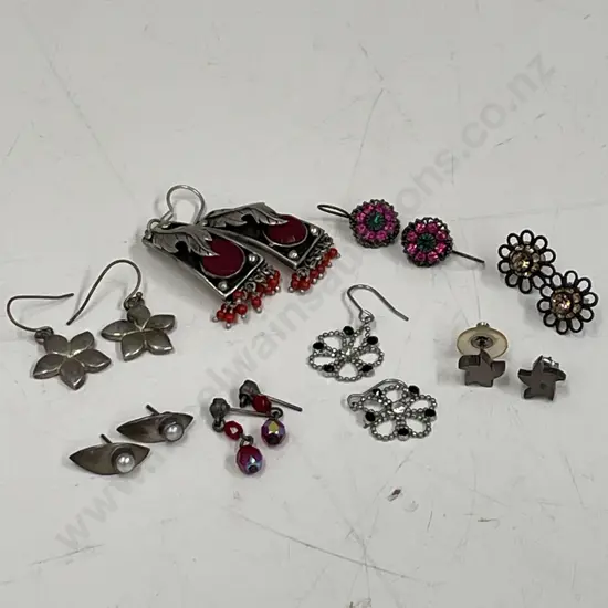 Assorted Vintage Earrings