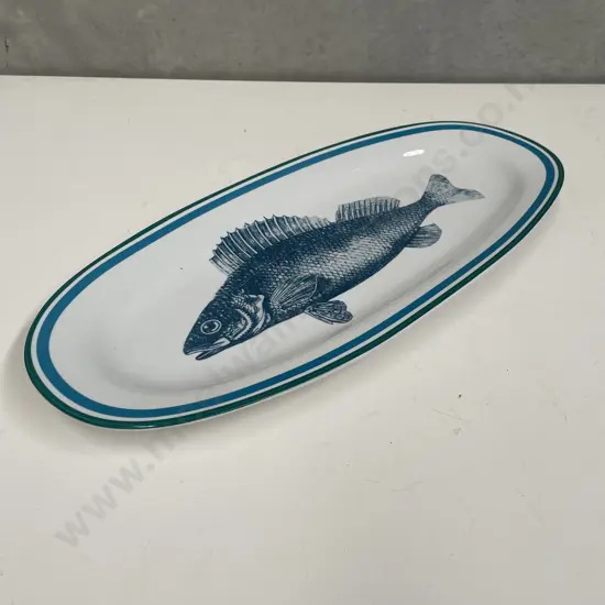 Large Republic Revolution Fish Platter. 56 x 25cm