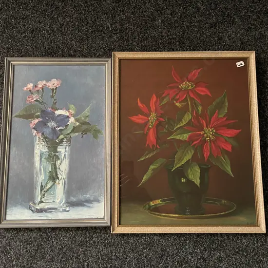 Vintage Still Life Artworks. A West and ?