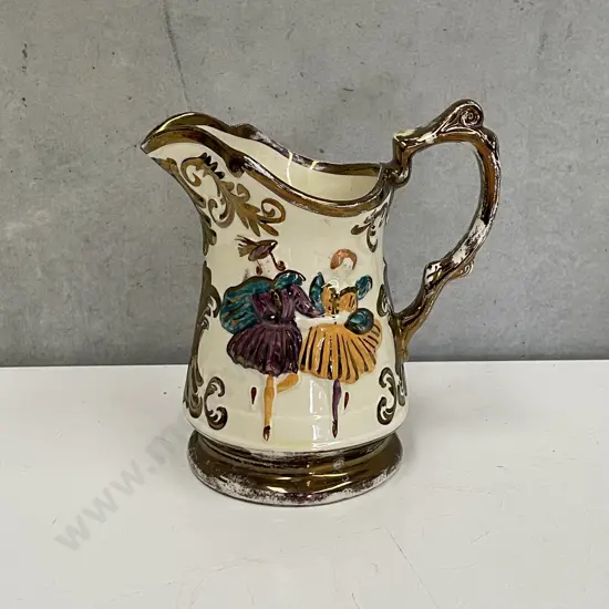 Vintage Wade Festival Handpainted Relief Jug. H17cm