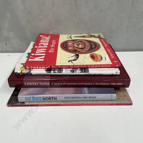 Kiwiana, Motorbike and Car Books UNSOLD DONATED