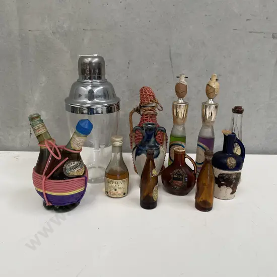 Assortment of Bar Collectables