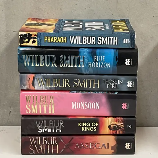 Assorted Wilbur Smith Novels