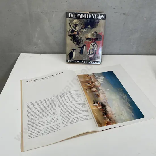 Book by Peter McIntyre "The Painted Years" with "Joseph Mallord William Turner" Reference Book