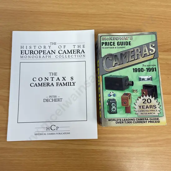 Camera Reference Books: McKeown's Price Guide to Antique Cameras 7th Edition and The History of European Camera