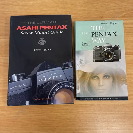 Camera Reference Books: The Asahi Pentax Way and The Ultimate Asahi Pentax Screw Mount Guide