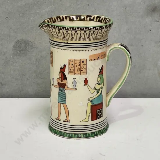 Royal Doulton Eygptian Tutankhamens Treasures Jug. H12cm. D3419
