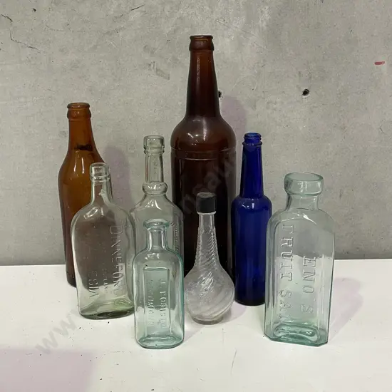 Vintage Glass Bottles