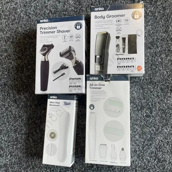Boxed Anko Precision trimmer shaver, Body groomer, mini hair remover & all in one trimmer