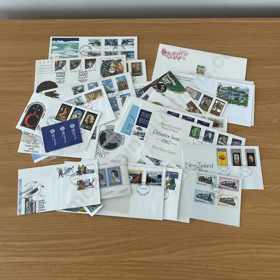 Large Assortment of NZ Post First Day Cover Stamps