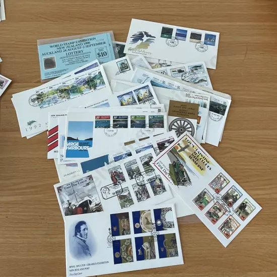 Large Assortment of NZ Post First Day Cover Stamps