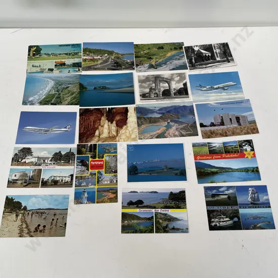Assortment of Vintage NZ Postcards