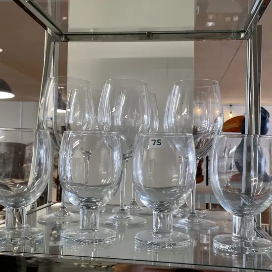 Set of 6 Bormioli Rocco Wine Glasses with Set of 4 Jamie Oliver Beer Glasses