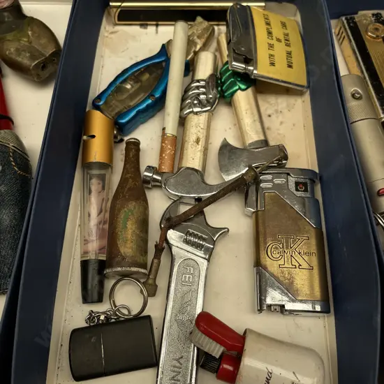 Assortment of Collectable Vintage Lighters