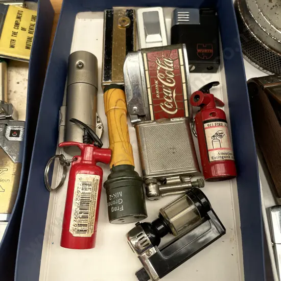 Assortment of Collectable Vintage Lighters