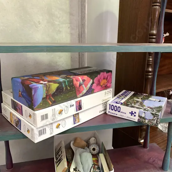 Assorted Jigsaw Puzzles